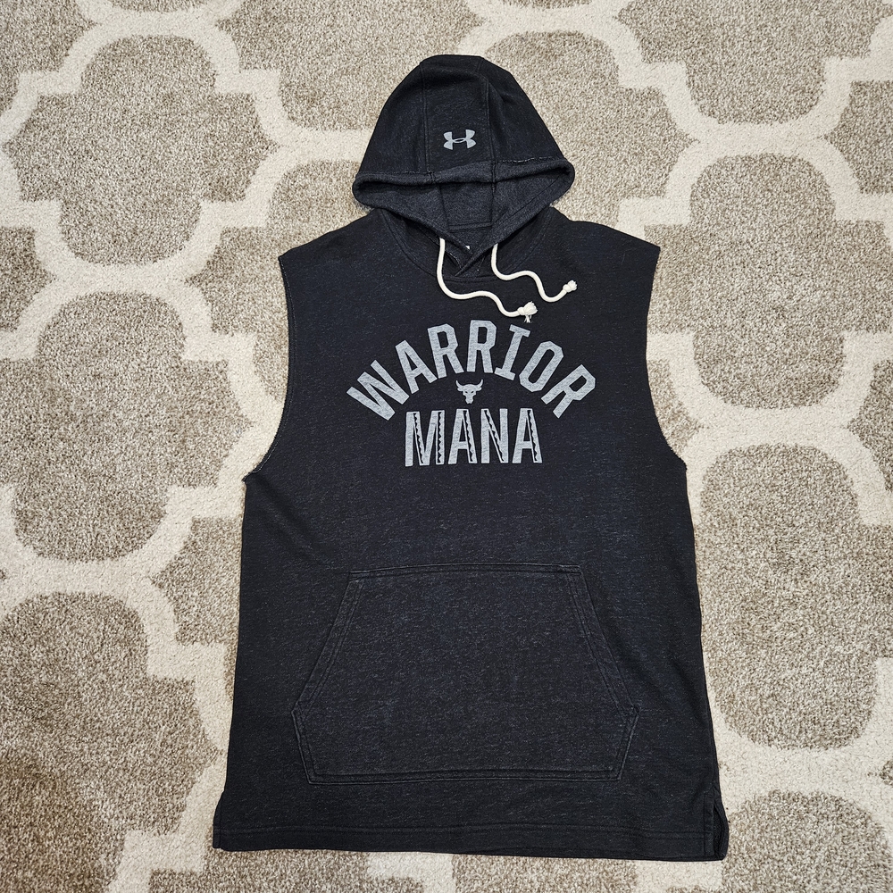 Under Armour Black Sleeveless Hoodie
